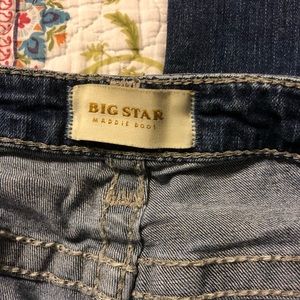 Big Star Jeans - Ladies Big Star size 31 Maddie fit Big Star Jeans - Ladies Big Star size 31 Maddie fit